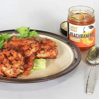 Peachbanero Pepper Spread | 9 oz | Gluten Free | Chili Dawg's Foods of Fire - Image 6